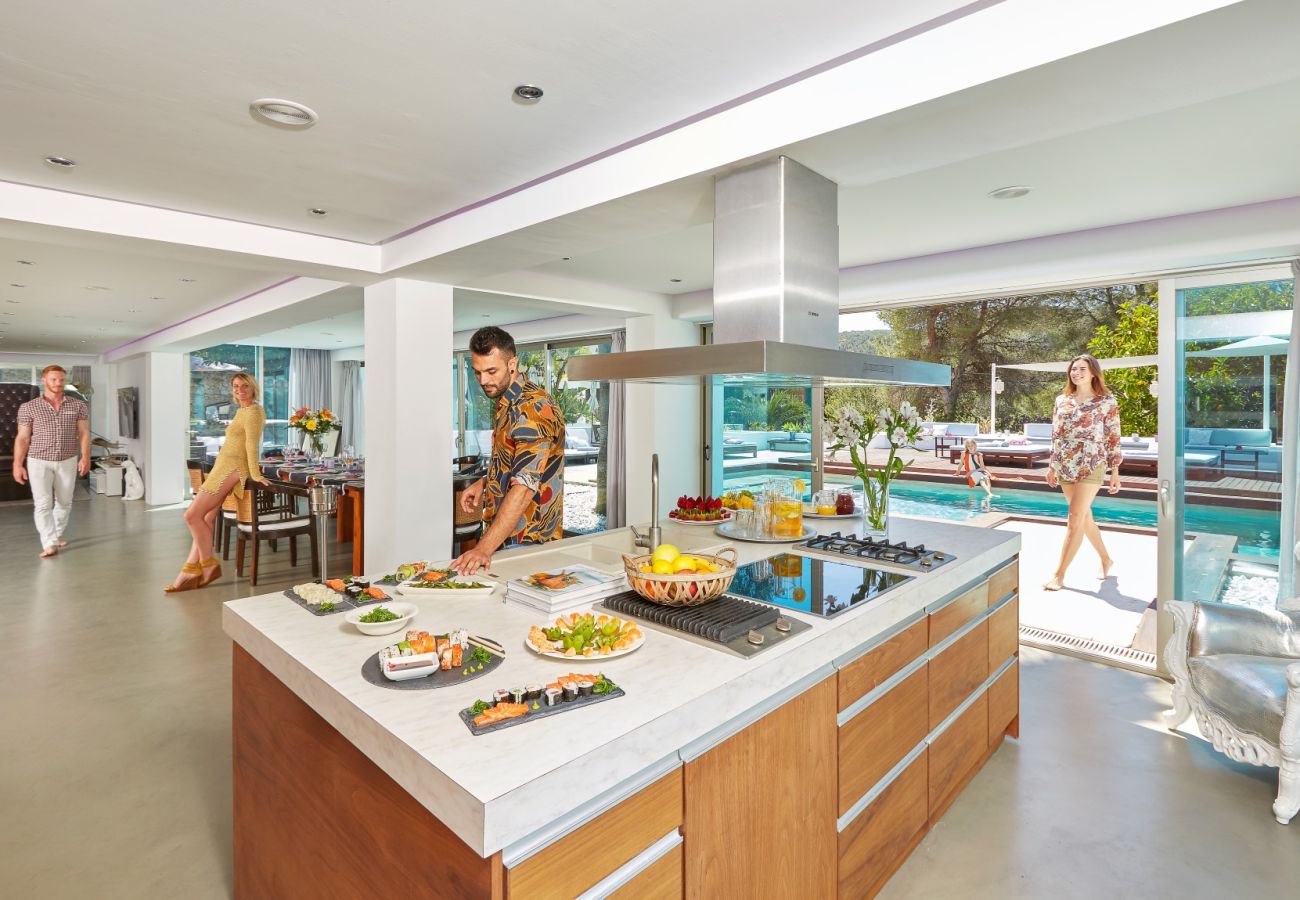 Villa in Santa Eulalia des Riu - Villa India Ibiza 6-bd