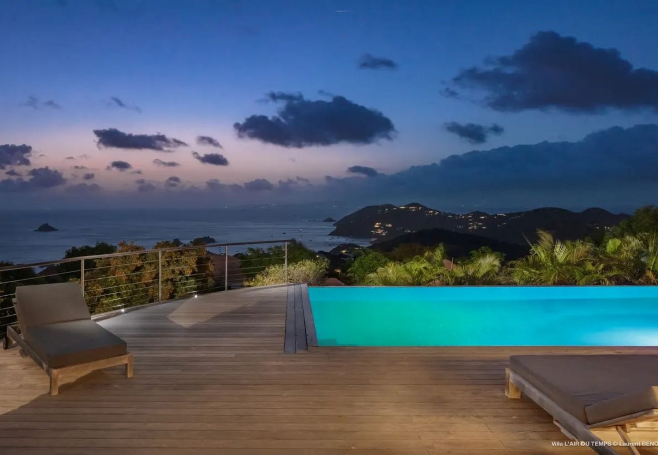 Villa in Saint Barthélemy - Villa Air du Temps St Barths 3-bd